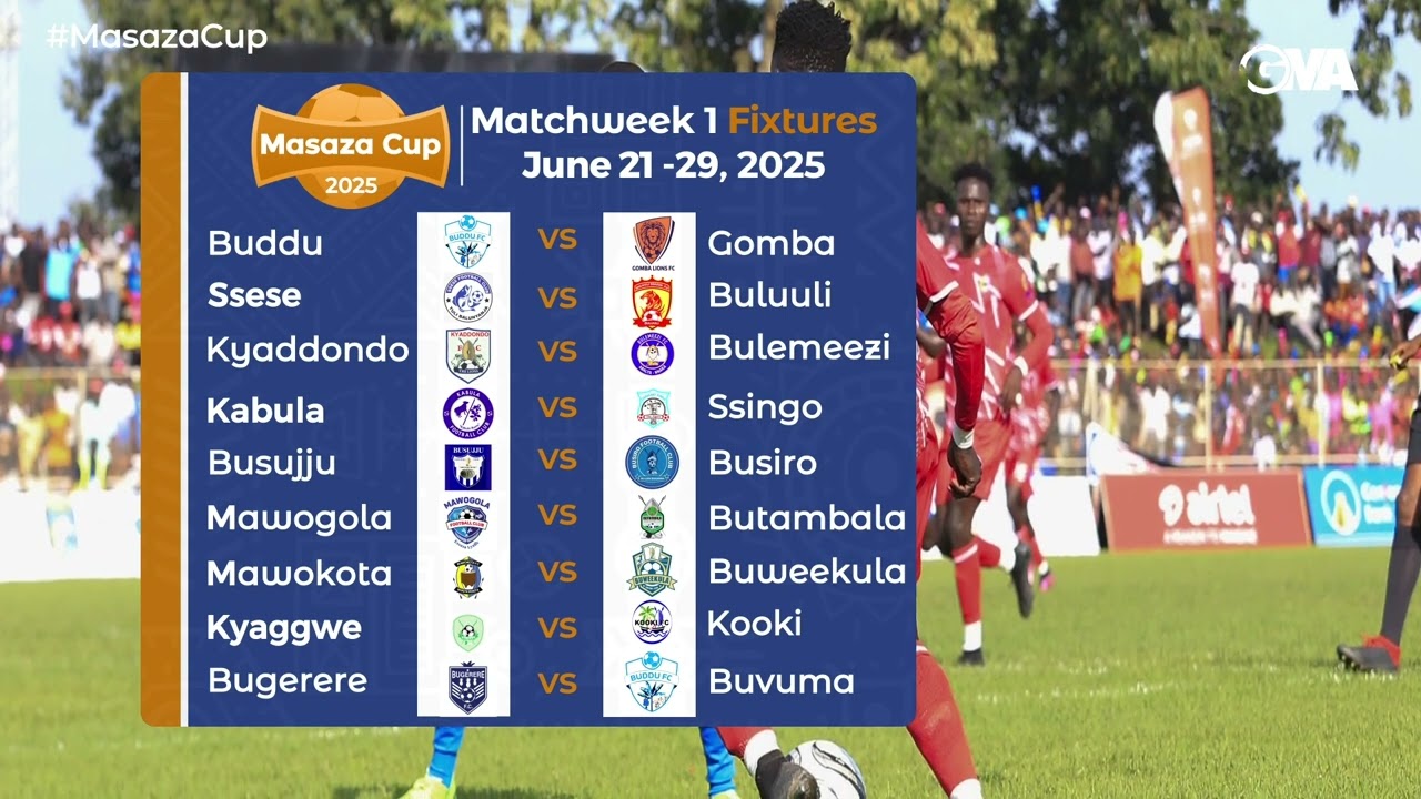 MATCHWEEK 1 Fixtures | 