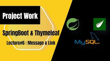 #6: thymeleaf | messages properties |  thymeleaf message expression | Link expression