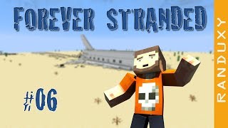 Forever Stranded: Minecraft - Ep.06 - We finally have torches, and a water hole cools you.