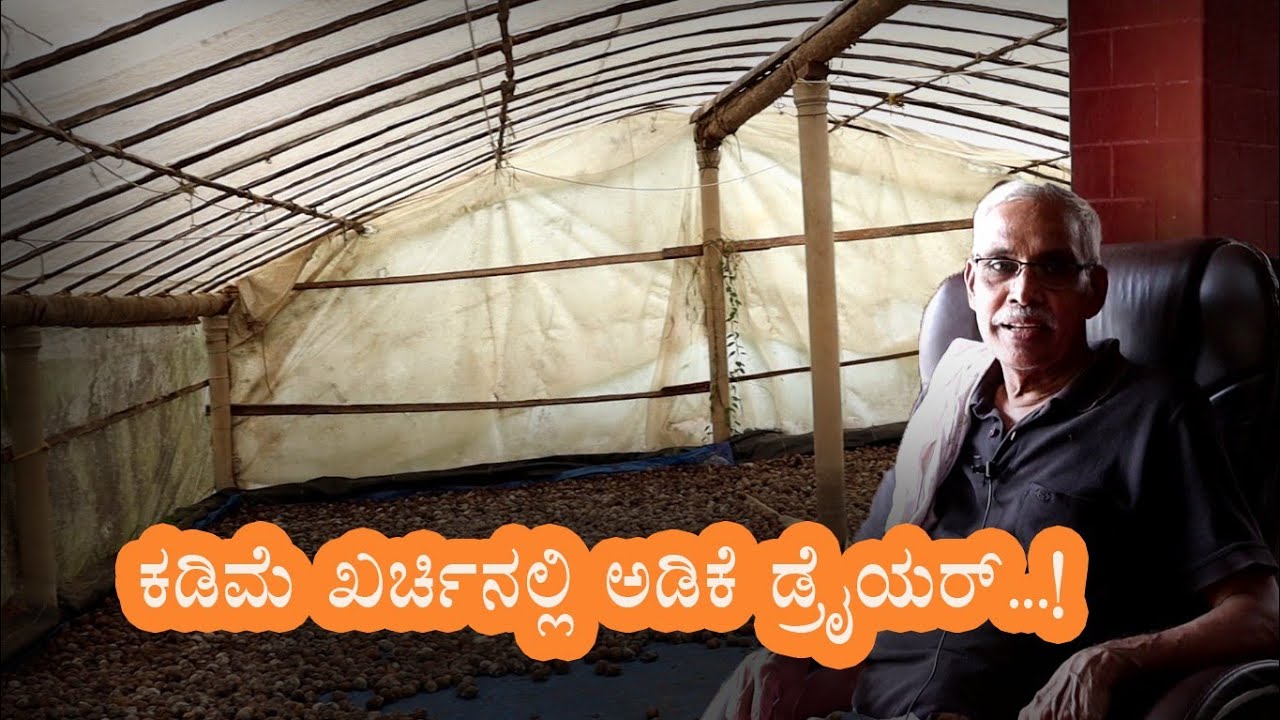 Low cost Arecanut dryer | ಕಡಿಮೆ ಖರ್ಚಿನಲ್ಲಿ ಅಡಿಕೆ ಡ್ರೈಯರ್ | Kannda vipula news |