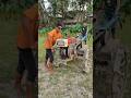 Two Boy Power Tiller Strat Challenge 🙀🙀#funny #shorts #skills