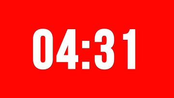 4 Minute 31 Second Timer With Alarm Without Music