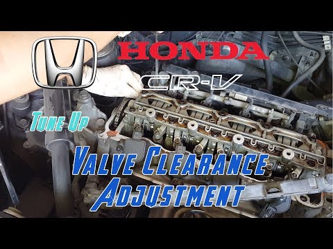 How to Valve clearance adjustment / Setel Klep Honda || Honda CRV HRV Civic R20A1.