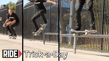 How-To Skateboarding: Backside 50-50 Grinds with Clint Walker