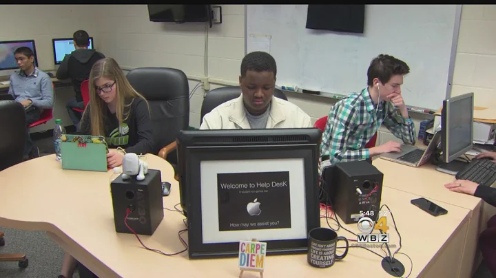 Eye On Education: Burlington High School Students Helping Run IT Desk