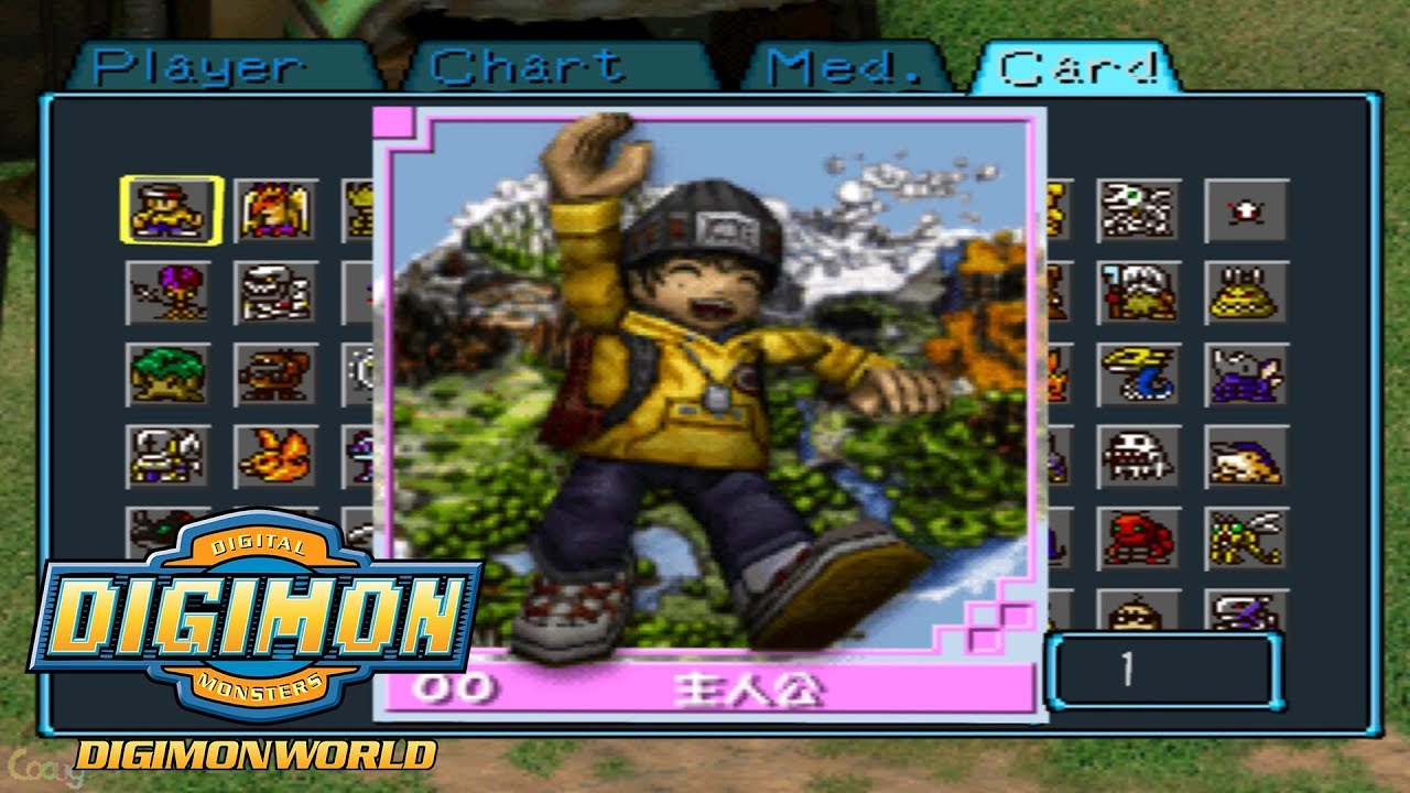 Card Collection - Digimon World 1 Wiki - Grindosaur