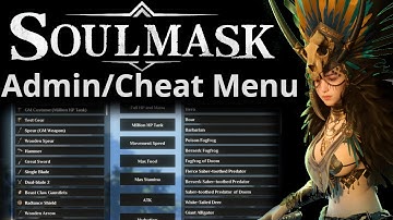 Soulmask - Access Cheat Menu in Solo