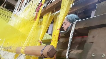 The lost art of weaving! (old video)