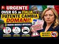 🚨 URGENTE Over 65 in Italia Patente Cambia Domani! 3 Nuove Regole Ufficiali – Rischio Revoca 🚗