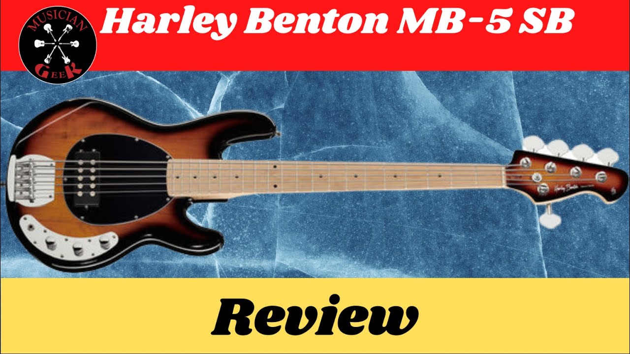 Harley Benton MB 5 SB Review - YouTube