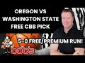 College Basketball Pick - Oregon vs Washington State Prediction, 2/19/2023 Free Best Bets & Odds