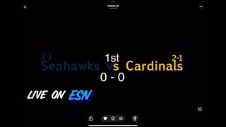 NFL Week 4: Seattle Seahawks vs Arizona Cardinals