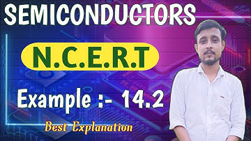 physics example 14.2 class 12 | example 14.2 physics class 12 | semiconductor example 14.2 class 12