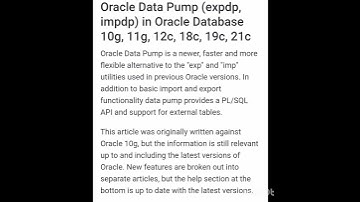 What are Data Pumps in Oracle Database ? #viral #shortvideo #oracledatabase #datapump