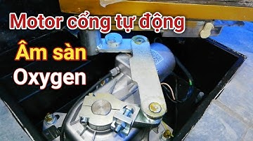 motor cổng tự động âm sàn oxygen  - mẫu cổng nhôm Đúc đẹp | Trinh AGS