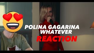 : POLINA GAGARINA WHATEVER   -  (Live) REACTION