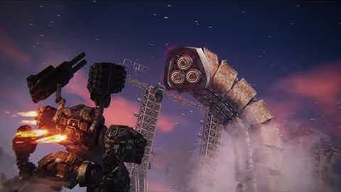 ARMORED CORE VI : FIRES OF RUBICON CHAPTER 3 ATTACK THE OLD SPACEPORT GAMEPLAY