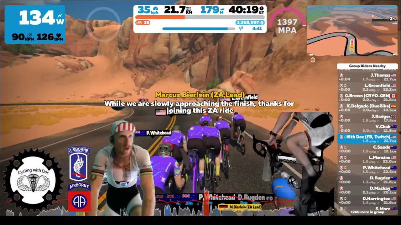 Zwift Academy recovery ride YouTube