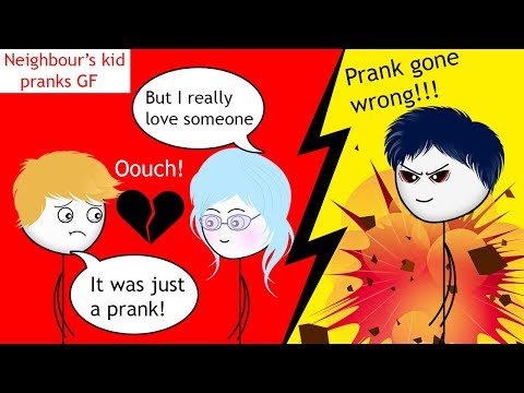 When a Neighbour's Kid Pranks his Girlfriend