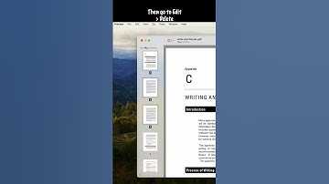 How to Delete Pages from PDF on Mac in Preview?#tutorial #howto #pdf #macos #mac