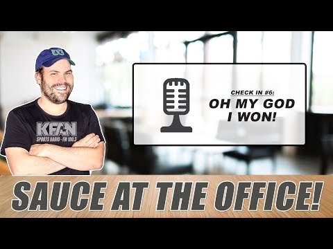 #SauceAtTheOffice: What happens when Muss is ON THE AIR?