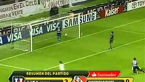 Copa Libertadores 2011:Liga Quito(E) 3-Independiente 0