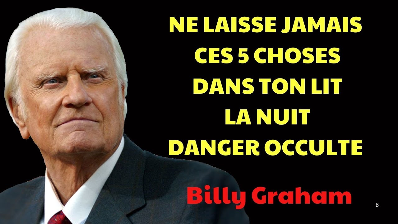 CES 5 CHOSES EMPÊCHENT LA PAIX DE DIEU PENDANT TON SOMMEIL | Prédications de Billy Graham