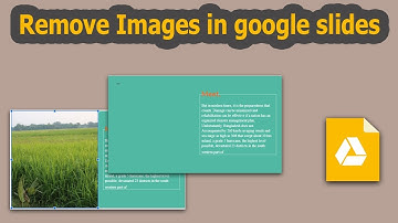 How to Delete Image from google slides presentation