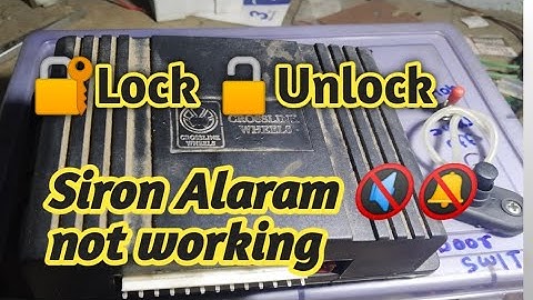 Crosslink wheels centerlock lock🔐 unlock🔓sound🔊 not working