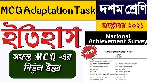 CLASS 10 History MCQ Adaptation questions October 2021 #histroyexclive21