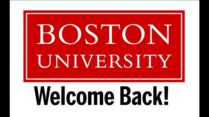 Welcome Back to Boston University