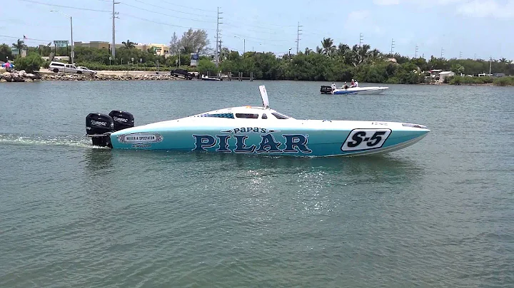 Marathon ,FL. Pilar launching