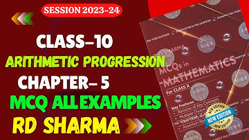 RD Sharma MCQs Examples Solution Class 10 Chapter 5 Arithmetic Progressions Multiple Choice Question