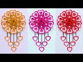 Beautiful Wall Hanging Craft /Paper craft For Home Decoration /Membuat Hiasan Dinding Mudah &amp; cepat