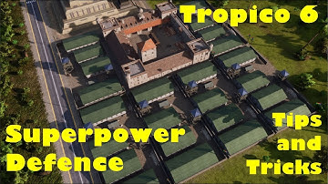 Tips and Tricks Short Guide to completing Super Power Defense / Defiance for Tropico 6