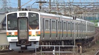 211系K3+20編成　廃車回送下地駅通過シーン