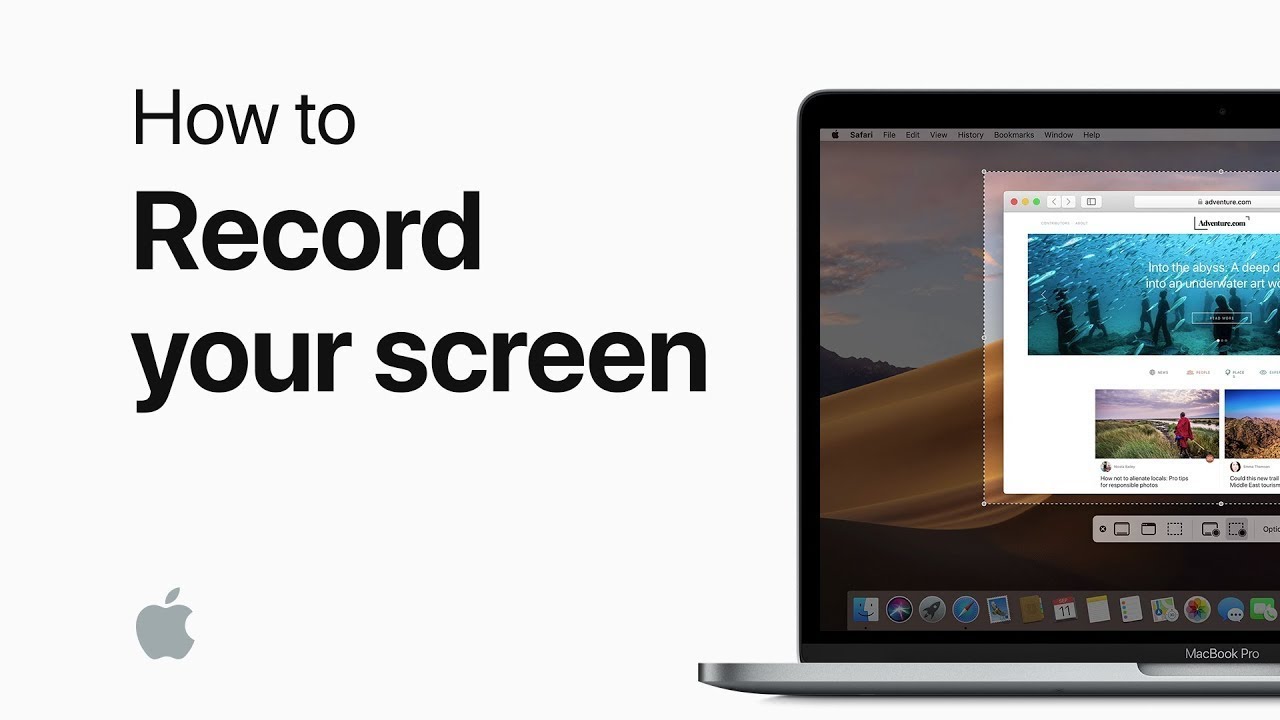 how to screen record on macbook