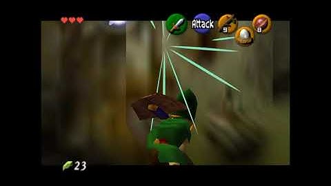 Glitched Damage Value Power Crouch stab (with Quick Putaway)