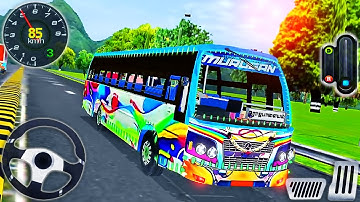 Indian Coach Bus Simulator 3D - Real Mobile Bus Transporter Driving - Android GamePlay #3
