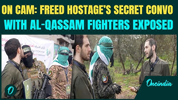 SHOCKING VIDEO: Israeli Hostage Whispers in Al-Qassam Fighter’s Ear; Kisses Kidnapper, Cries Help