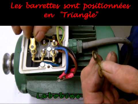 FAIRE TOURNER UN MOTEUR TRIPHASE SUR DU MONOPHASE