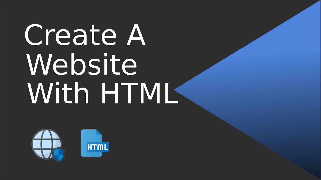 How to create a website from scratch | Introduction to HTML - ep03 ...