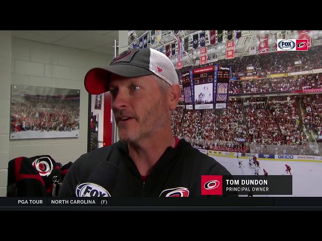 Carolina Hurricanes owner Tom Dundon content with hands-on