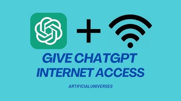 How to give chatgpt internet access ?