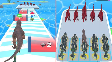 Max Level of Dino Leveling: Eat & Run Game!