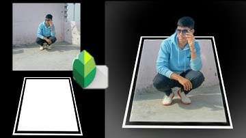 snapseed 3d Pop - Out Photo Effect l How to Create 3d Photo Editing Snapseed ll sumitguptspicture 😍😍