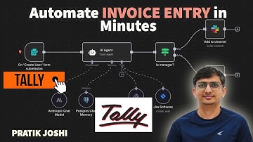 Automate Invoice Entry with n8n + Tally — No-Code Workflow (Save HOURS!)