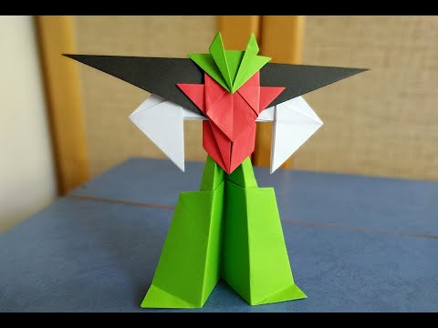 Оригами схема робот