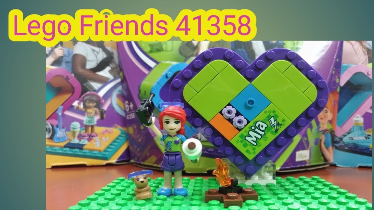 เลโก้ เฟรนด์ lego friends 41358 mia 's heart box  by เบ็นซ์ซ่า