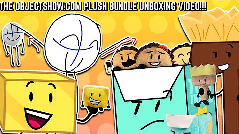 The Objectshow.com Plushies Unboxing + Review Video!!!